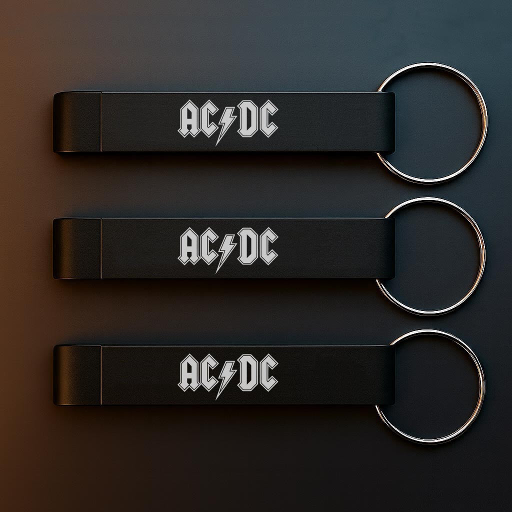 Kapsylöppnare med ACDC motiv