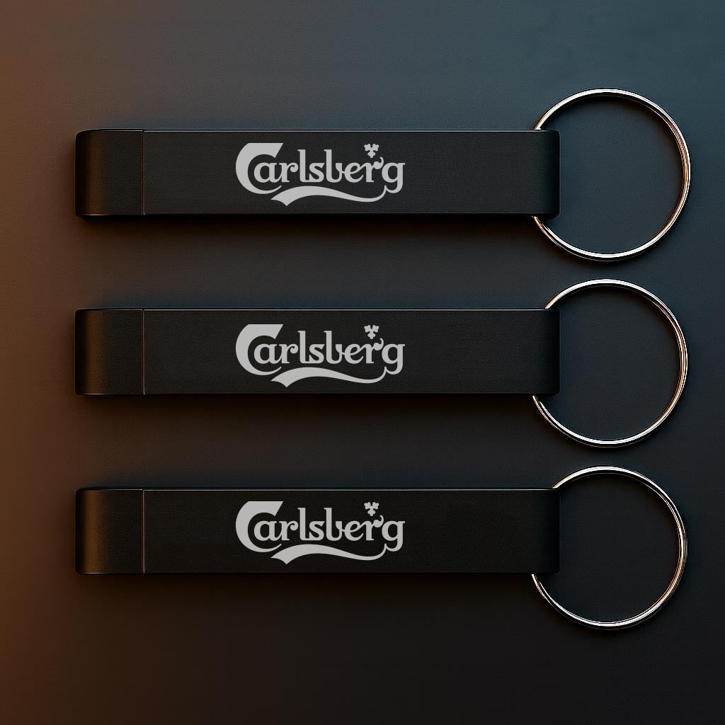 Kapsylöppnare med Carlsberg motiv