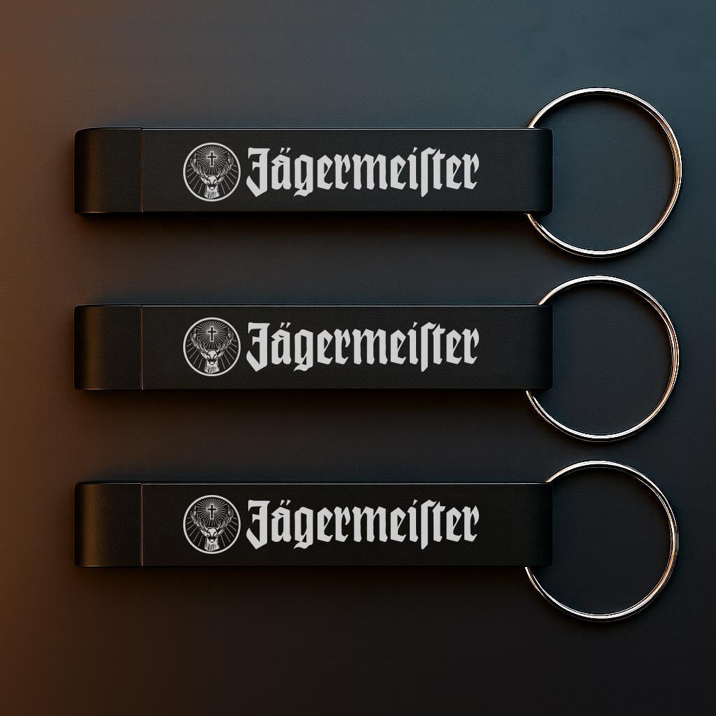 Kapsylöppnare med Jägermeister motiv