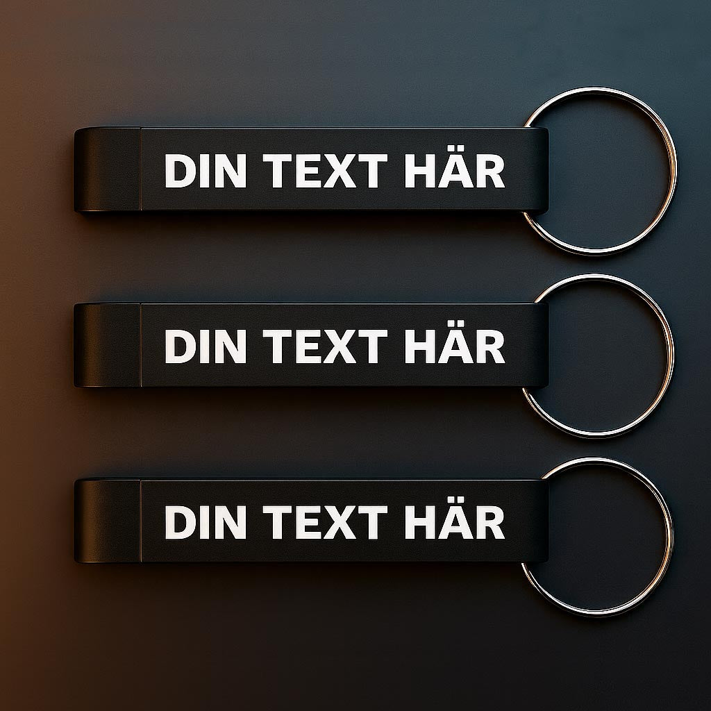 Kapsylöppnare med egen text