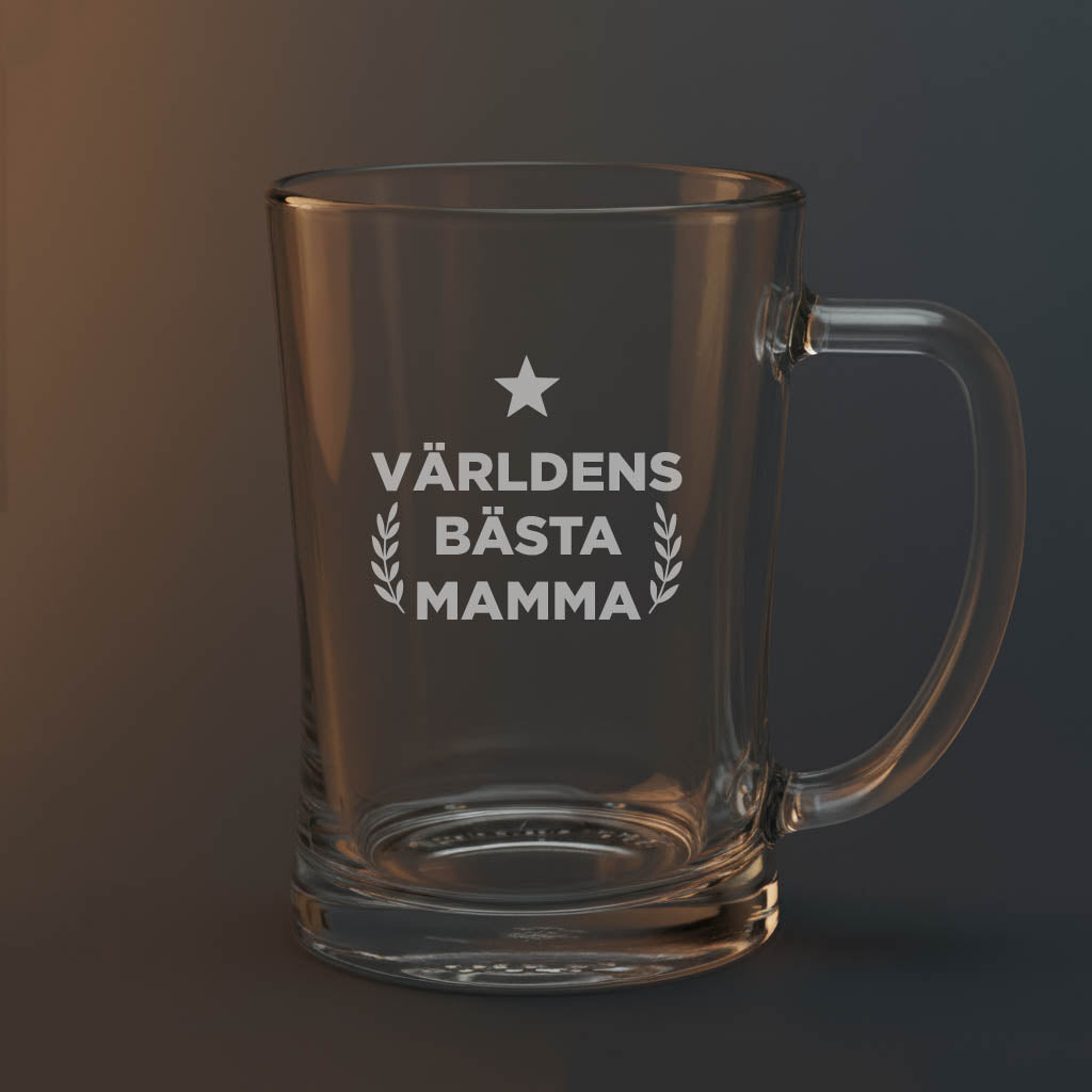 Ölsejdel med texten Världens bästa mamma