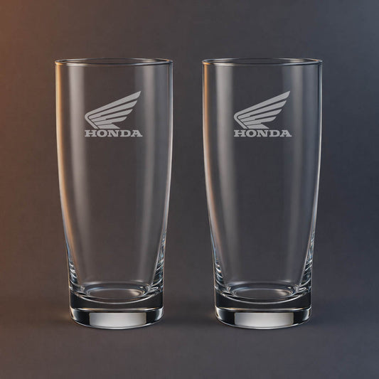 2st Ölglas med Honda motiv