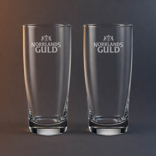 2st Ölglas med Norrlands Guld motiv
