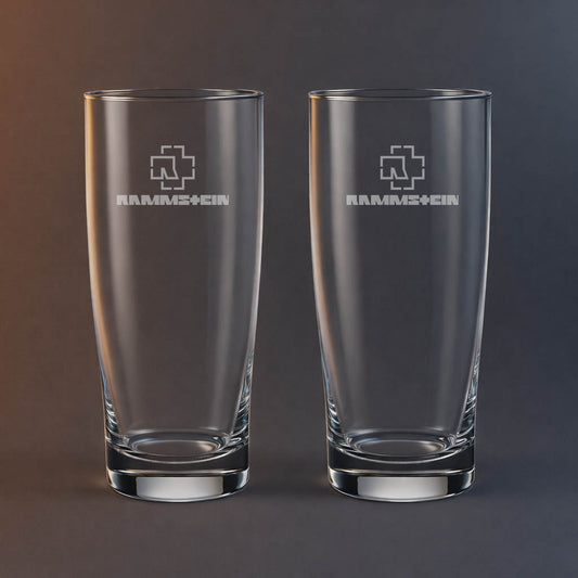2st Ölglas med Rammstein motiv