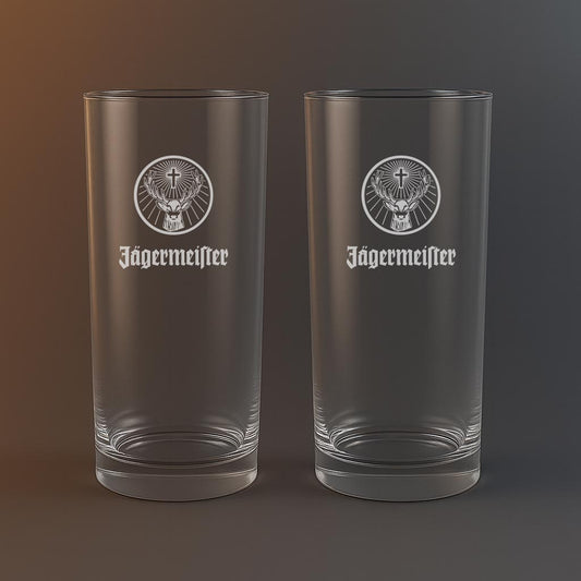 Drinkglas med Jägermeister motiv