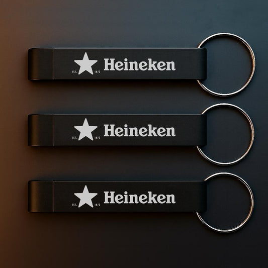 Kapsylöppnare med Heineken motiv