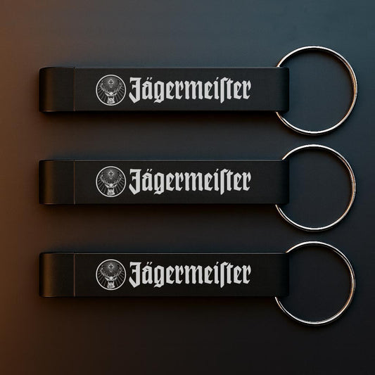 Kapsylöppnare med Jägermeister motiv
