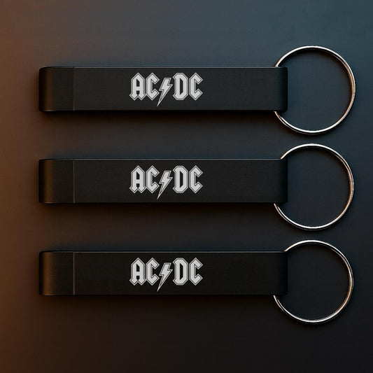 Kapsylöppnare med ACDC motiv