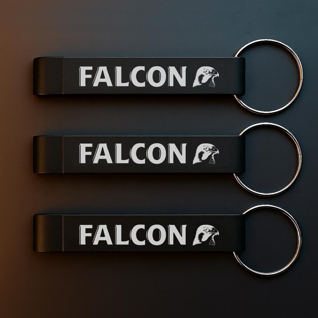 Kapsylöppnare med Falcon motiv
