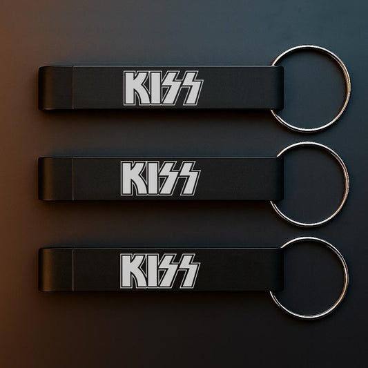 Kapsylöppnare med Kiss motiv