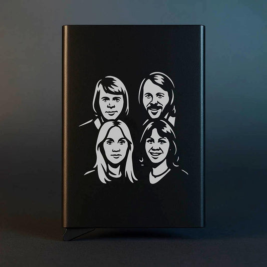 Korthållare med ABBA motiv