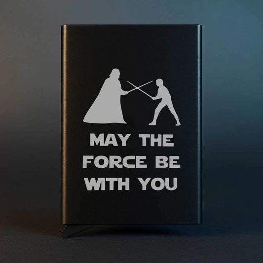 Korthållare med May the force be with you motiv