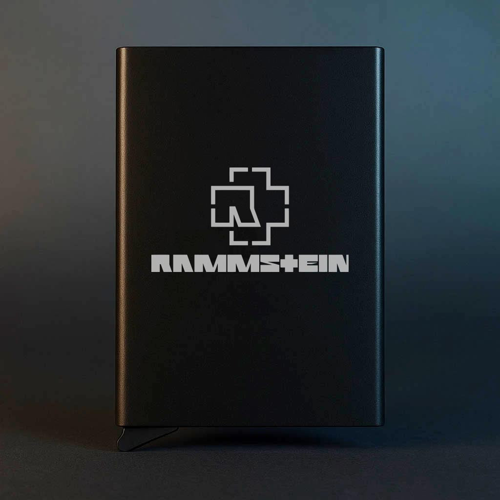 Korthållare med Rammstein motiv