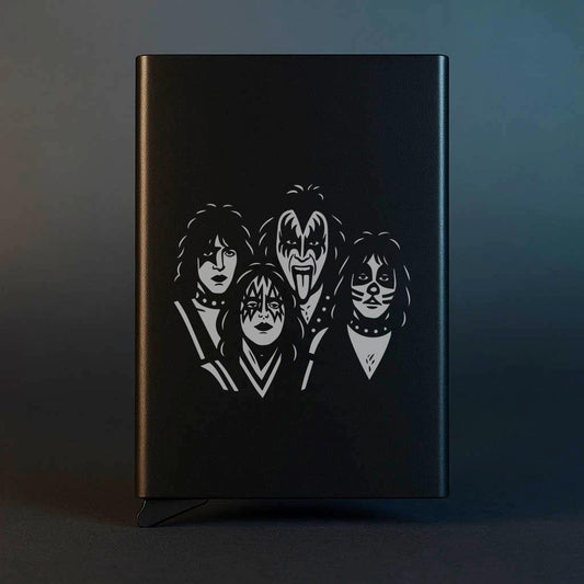 Korthållare med Kiss motiv