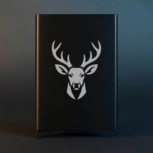 Korthållare med Rådjur motiv