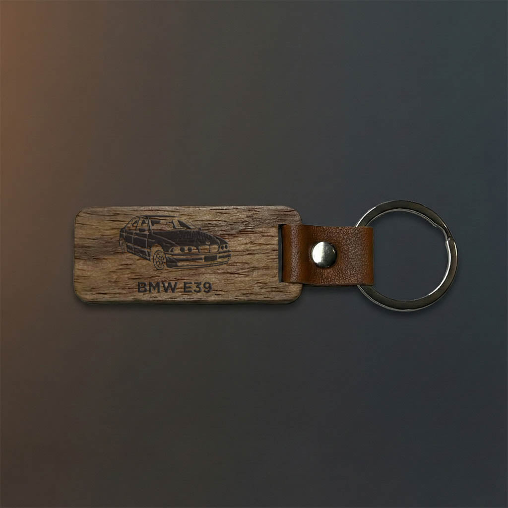 Nyckelring med BMW E39 motiv