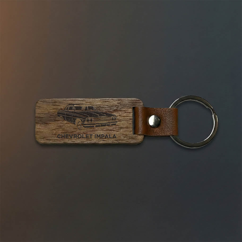 Nyckelring med Chrevrolet Impala motiv
