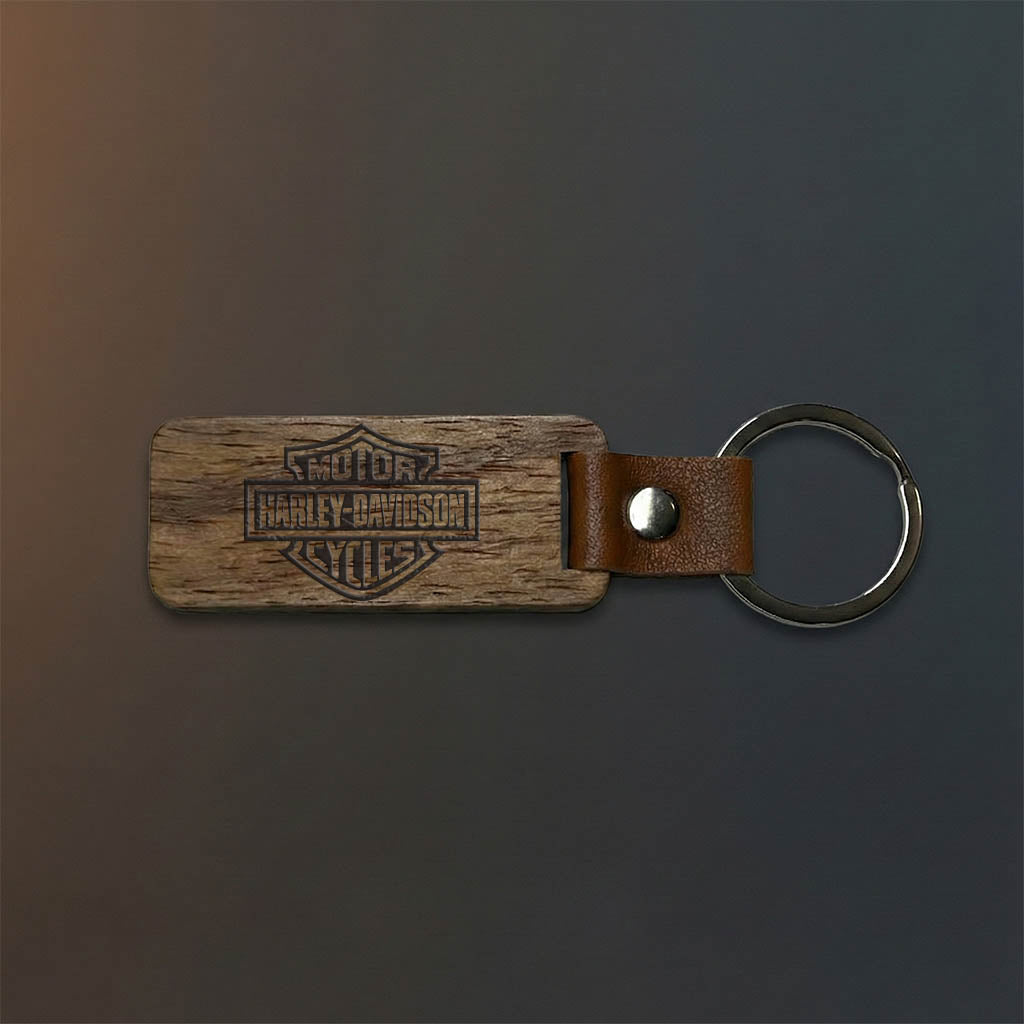 Nyckelring med Harley Davidson motiv