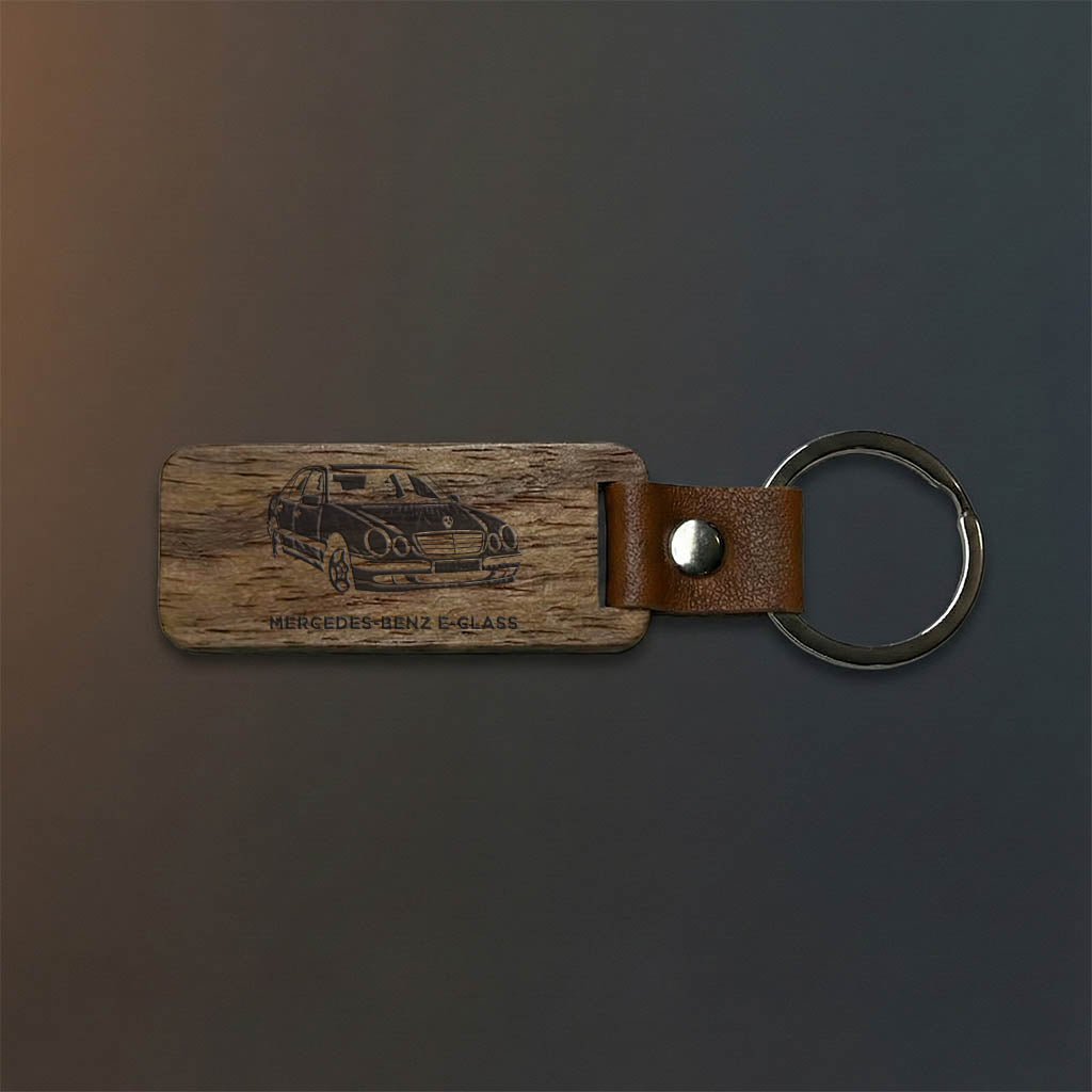 Nyckelring med Mercedes-Benz E-Class motiv