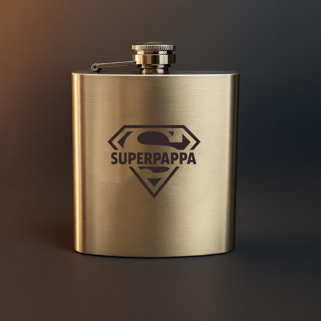 Plunta med superpappa motiv