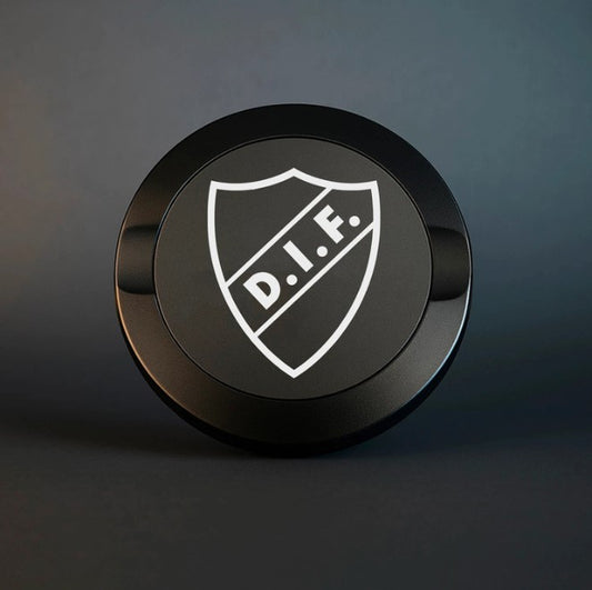 Snusdosa med Djurgårdens IF motiv