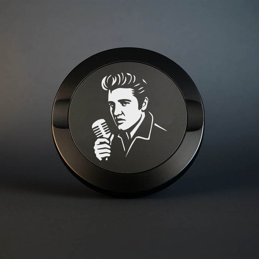 Snusdosa med Elvis motiv