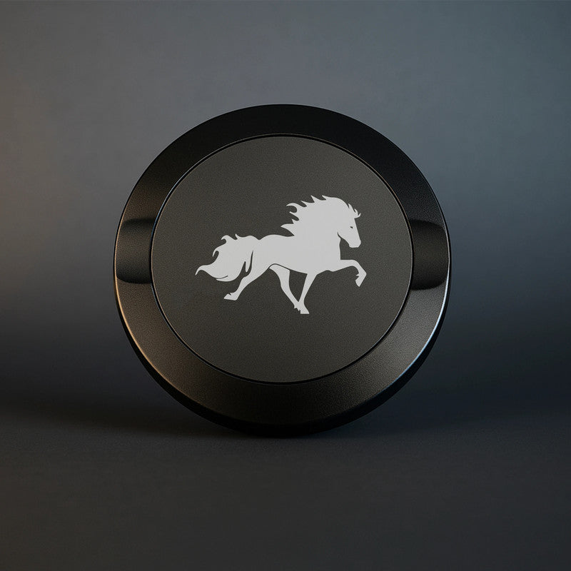 Snusdosa med Islandshäst motiv