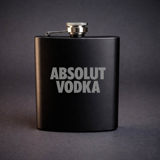 Svart Plunta med Absolut Vodka motiv