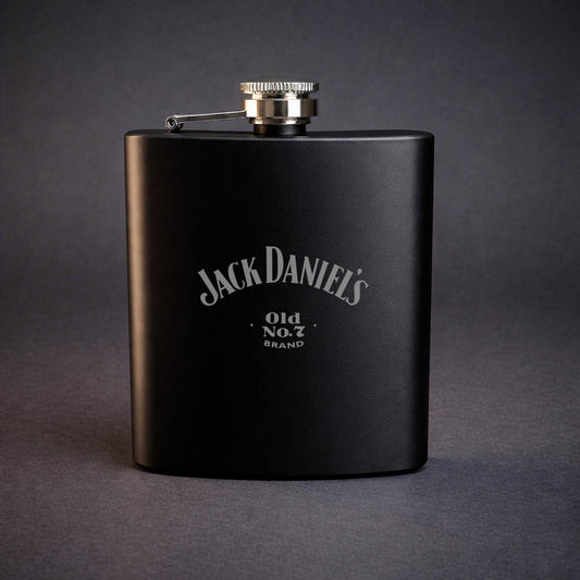 Svart Plunta med Jack Daniels motiv