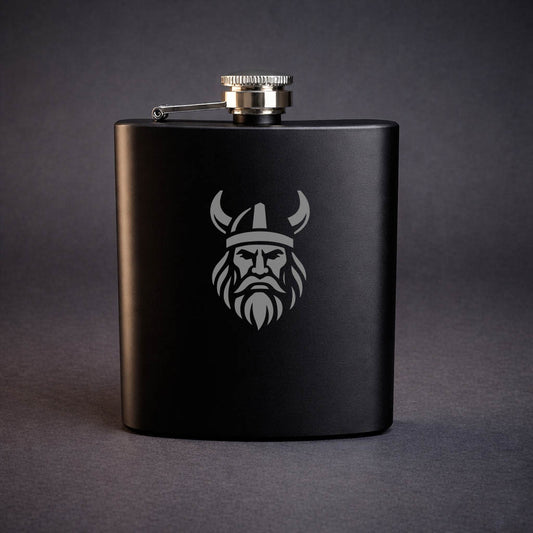 Svart Plunta med Viking motiv