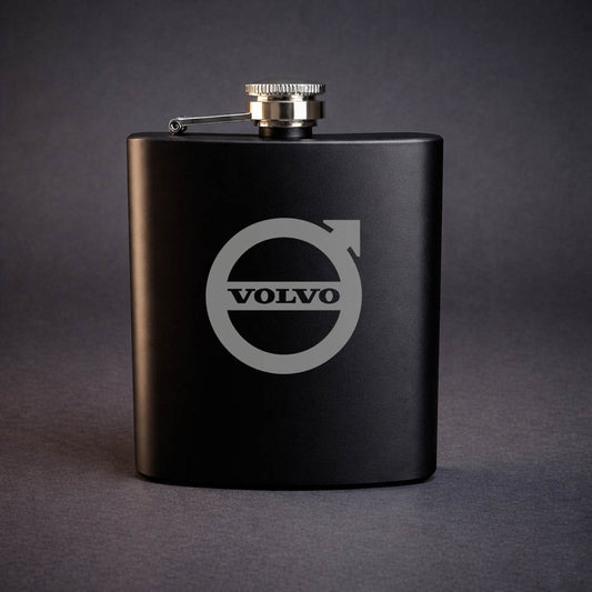 Svart Plunta med Volvo motiv