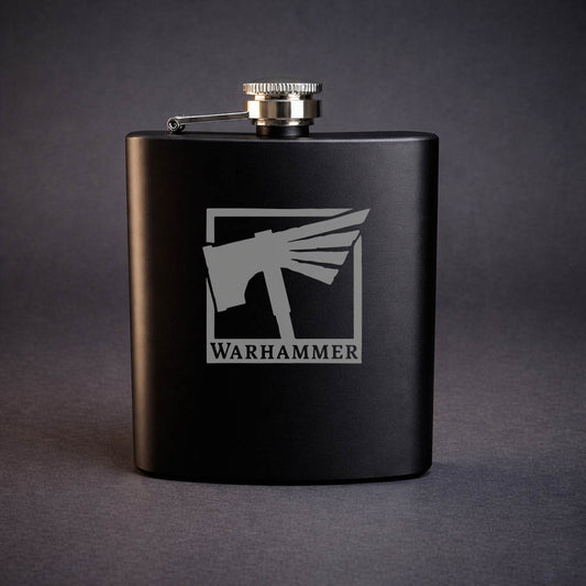 Svart Plunta med Warhammer motiv
