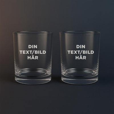 2st Whiskyglas 23cl - Med din egen design