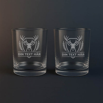 2st Whiskyglas 23cl - Rådjur