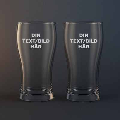 2st Ölglas 50cl - Med din egen design