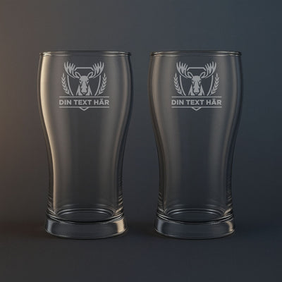 2st Ölglas 50cl - Älg