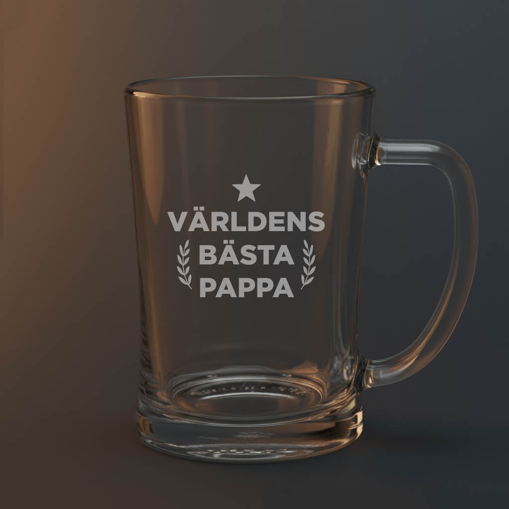 Ölsejdel med texten Världens bästa pappa